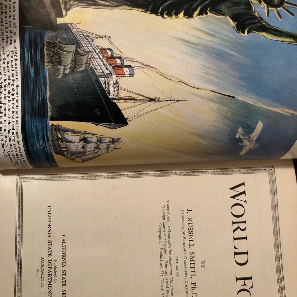 World Folks by J. Russell Smith - School Textbook ๐ 1935 - Picture 4 of 12